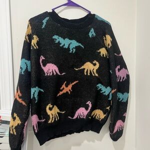 Oversized Dino Sweater